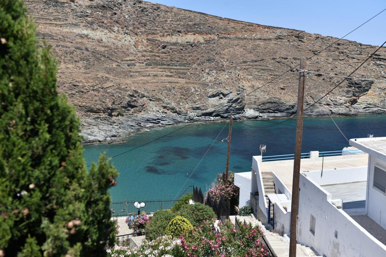 Κυκλαδίτικη Βίλα Στην Παραλία Αντώνηδες, Κύθνου Kíthnos Exterior photo